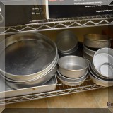 K68. Cake pans.